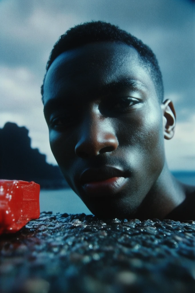 Cinematic Analog Noir style AI image example 2