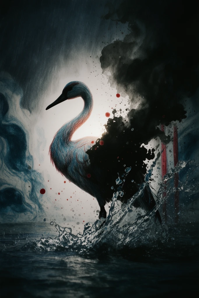 Cinematic Subaquatic Surrealism style AI image example 3