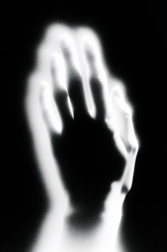 Spectral Luminescent Noir style reference image — spectral silhouette