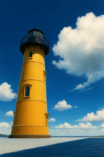 Dynamic Skyward Perspective style reference image — wide-angle distortion