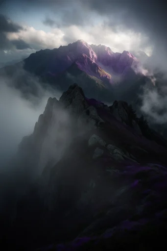 Ethereal Cinematic Melancholy style reference image — cinematic film still