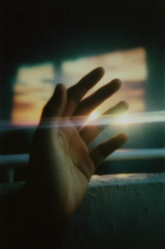Cinematic Retro Cosmic Noir style reference image — anamorphic lens flare