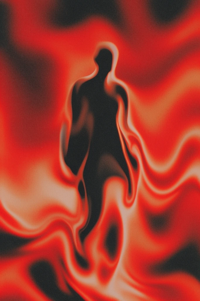 Spectral Thermal Noir style AI image example 1