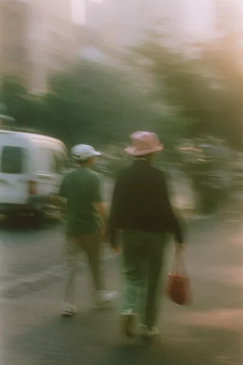 Kinetic Nostalgic Haze style reference image — cinematic chiaroscuro
