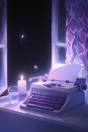 Luminous Celestial Anime style reference image — ethereal glowing highlights