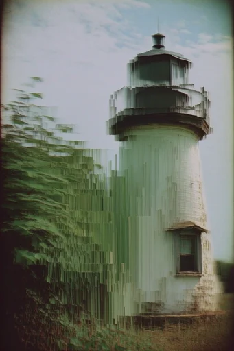 Refracted Organic Minimalism style reference image — organic digital fusion