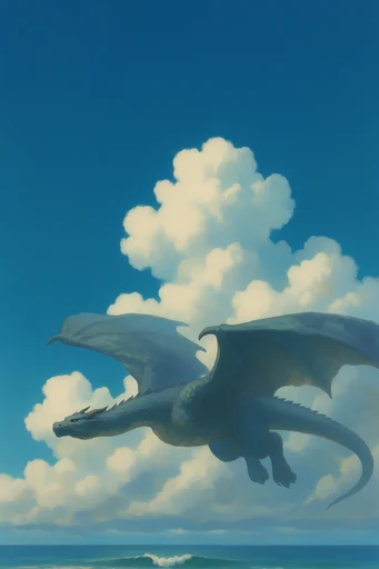 Ethereal Pastoral Minimalism style reference image — serene solitude