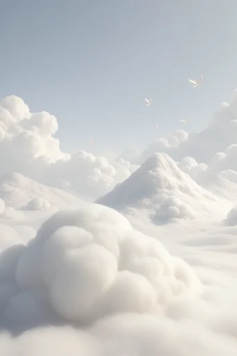 Ethereal Cloud Minimalism style reference image — minimalist surrealism