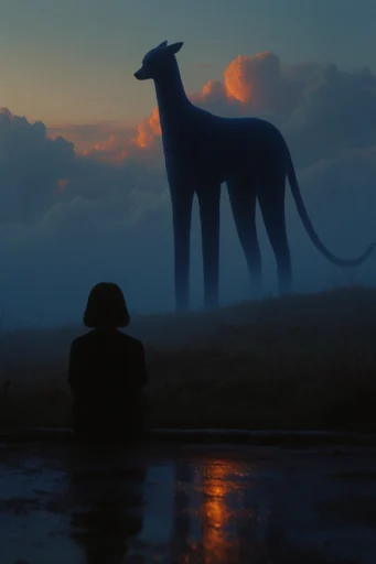 Cinematic Nocturnal Chiaroscuro style reference image — high-contrast color palette