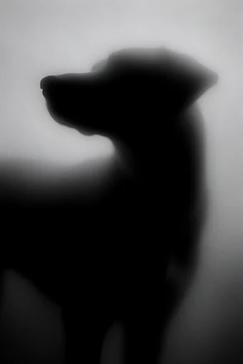 Ethereal Grain Noir style reference image — minimalist dark ambient