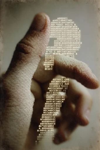 Luminous Typographic Realism style reference image — luminous typographic silhouette