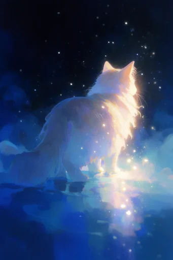 Luminous Celestial Dreamscape style reference image — bioluminescent textures
