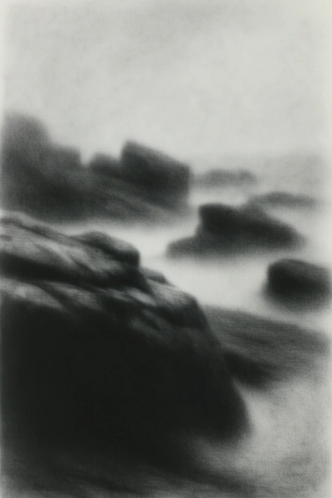 Ethereal Noir Pictorialism style AI image example 2