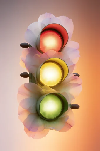 Luminous Botanical Minimalism style reference image — soft studio lighting