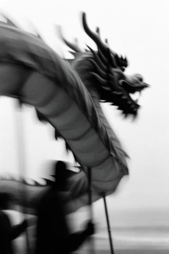 Spectral Kinetic Noir style reference image — ghostly silhouettes