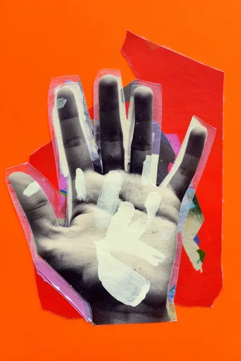 Surreal Retro-Futurist Collage style reference image — surrealist composition