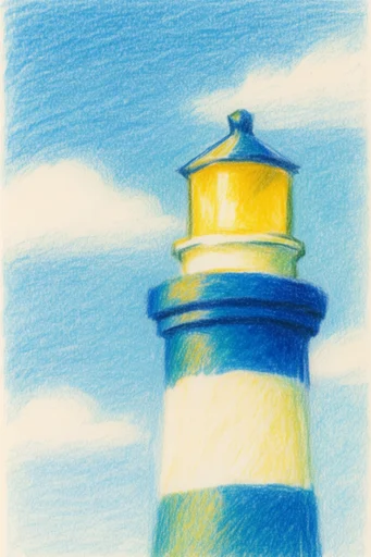 Vibrant Prismatic Sketchbook style reference image — expressive hand-drawn linework