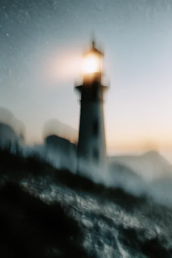 Ethereal Nocturnal Pictorialism style reference image — teal and amber color grade