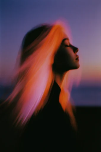 Ethereal Twilight Melancholy style reference image — dreamcore atmosphere