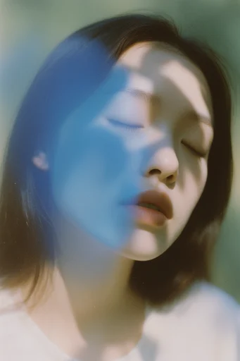 Ethereal Analog Dreamscape style reference image — high contrast color palette