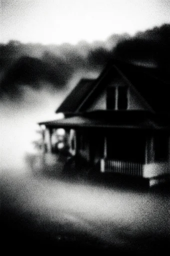 Ethereal Gritty Noir style AI image example 4
