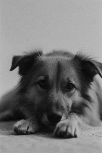Tactile Monochrome Noir style reference image — moody atmosphere