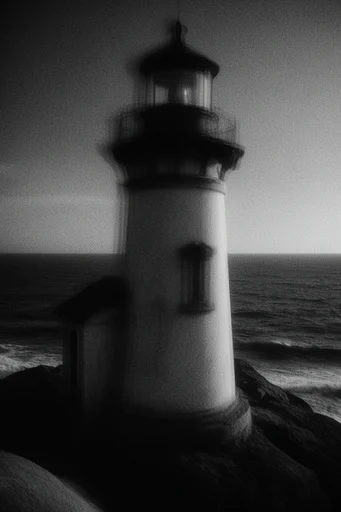Velvety Noir Spectralism style reference image — haunting psychological mood