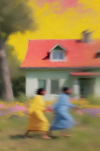 Luminous Impressionist Motion style reference image — sun-drenched palette