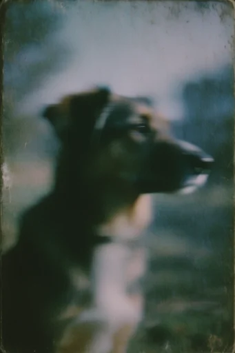 Spectral Analog Glitch style reference image — soft focus pictorialism