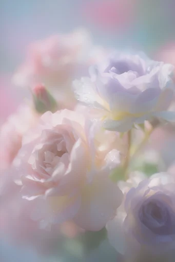 Luminous Organic Surrealism style reference image — dreamlike shallow depth of field