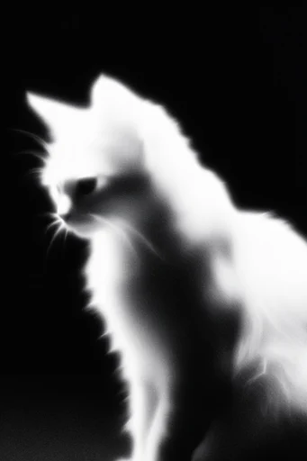 Spectral Monochrome Noir style reference image — charcoal texture