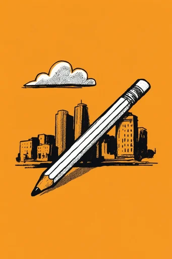 Bold Graphic Printcraft style reference image — linocut print style