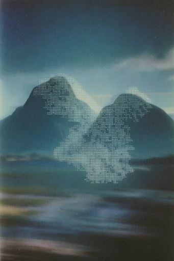 Analog Noir Glitch style reference image — analog glitch art