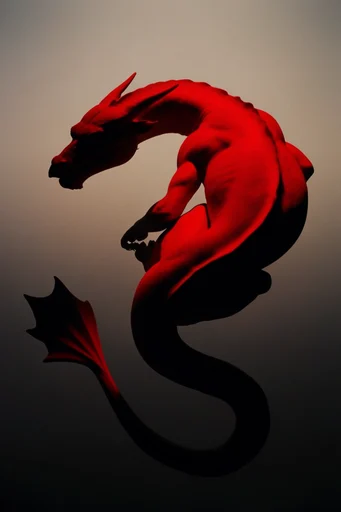 Crimson Silhouette Noir style reference image — low-key chiaroscuro