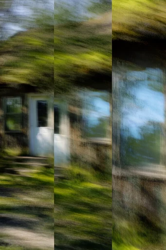Ethereal Kinetic Impressionism style reference image — intentional camera movement
