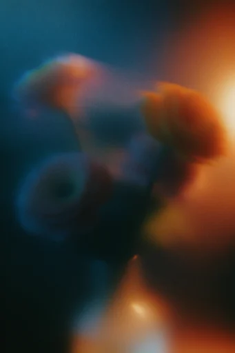 Luminous Analog Dissociation style reference image — liminal dreamcore