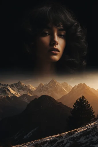 Intimate Chiaroscuro Portraits style reference image — cinematic chiaroscuro portrait