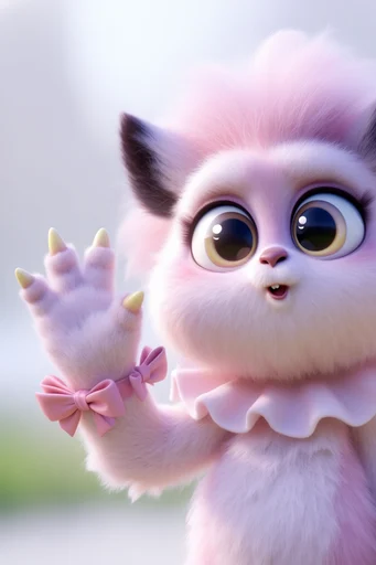 Ethereal Kawaii Whimsy style reference image — chibi character design