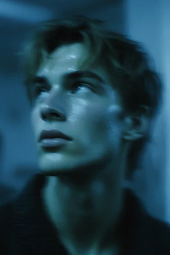 Cinematic Nocturnal Noir style reference image — melancholic atmospheric noir