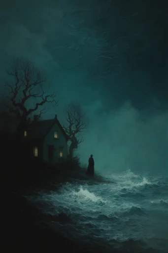 Abyssal Gothic Surrealism style AI image example 4