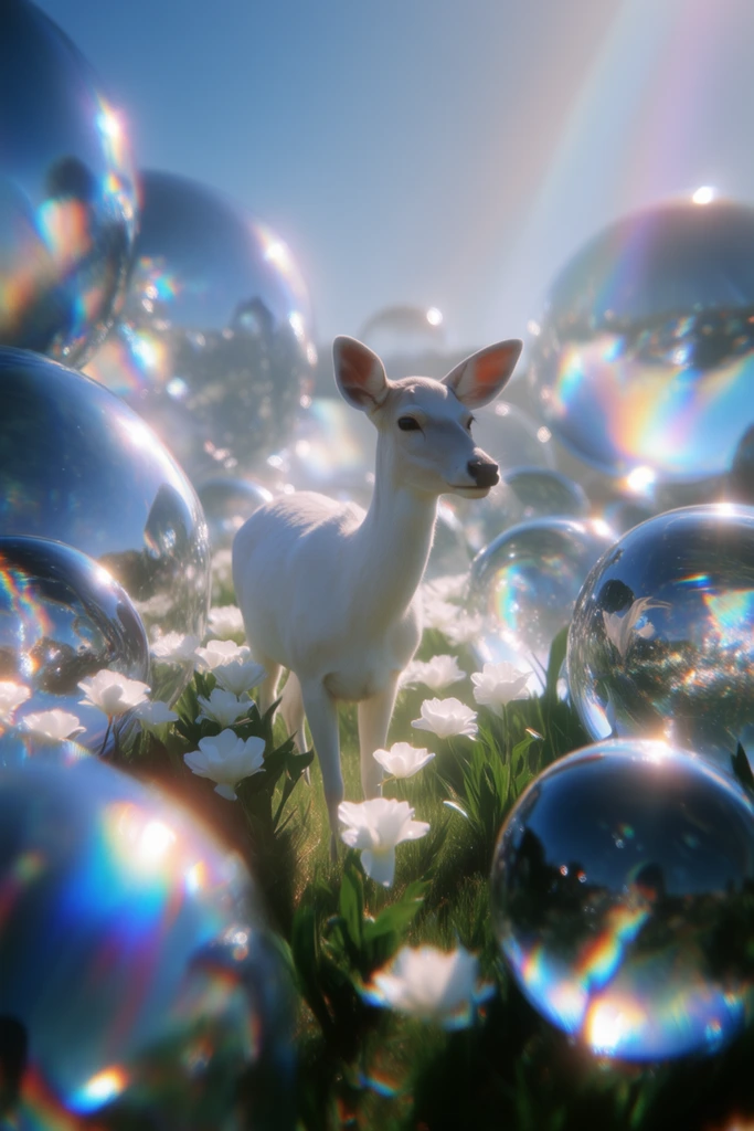 Luminous Prismatic Dreamscape style AI image example 3