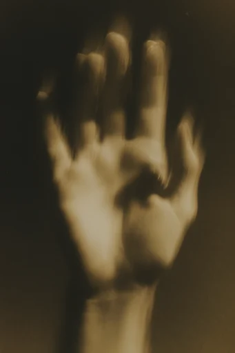 Spectral Amber Pictorialism style reference image — analog motion blur