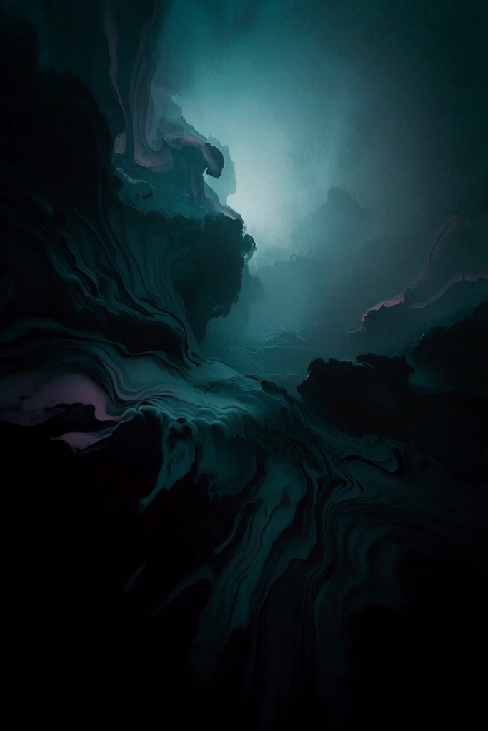 Nocturnal Sylvan Gothic style AI image example 2