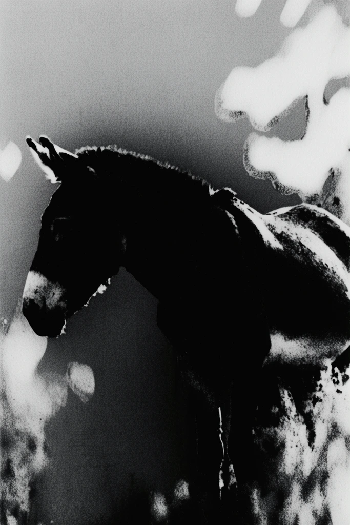 Spectral Noir Distortion style AI image example 3