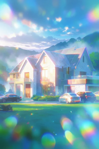 Luminous Prismatic Dreamscape style AI image example 4