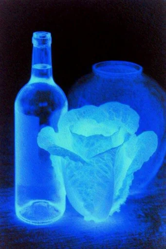Luminous Cobalt Nocturne style reference image — ultraviolet luminescence
