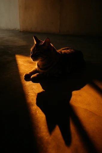 Amber Chiaroscuro Minimalism style reference image — textured surfaces