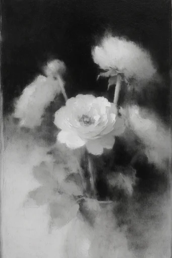 Spectral Chiaroscuro Noir style reference image — atmospheric dark art