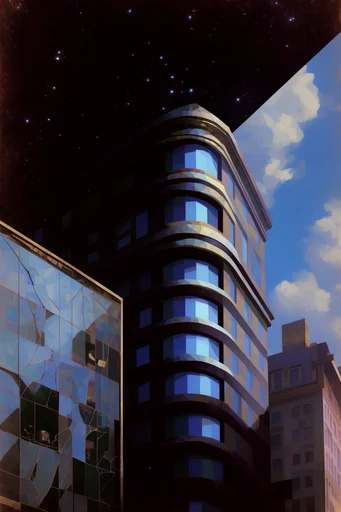 Celestial Alchemical Opulence style reference image — cosmic afrofuturism