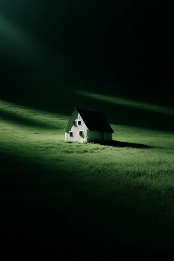 Cinematic Chiaroscuro Solitude style AI image example 4